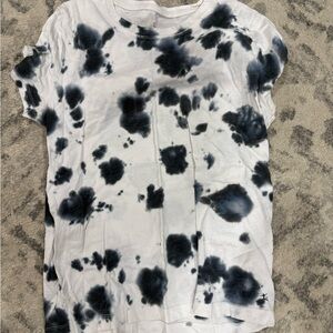 Kids Tie-Dye T-Shirt - Black & White
